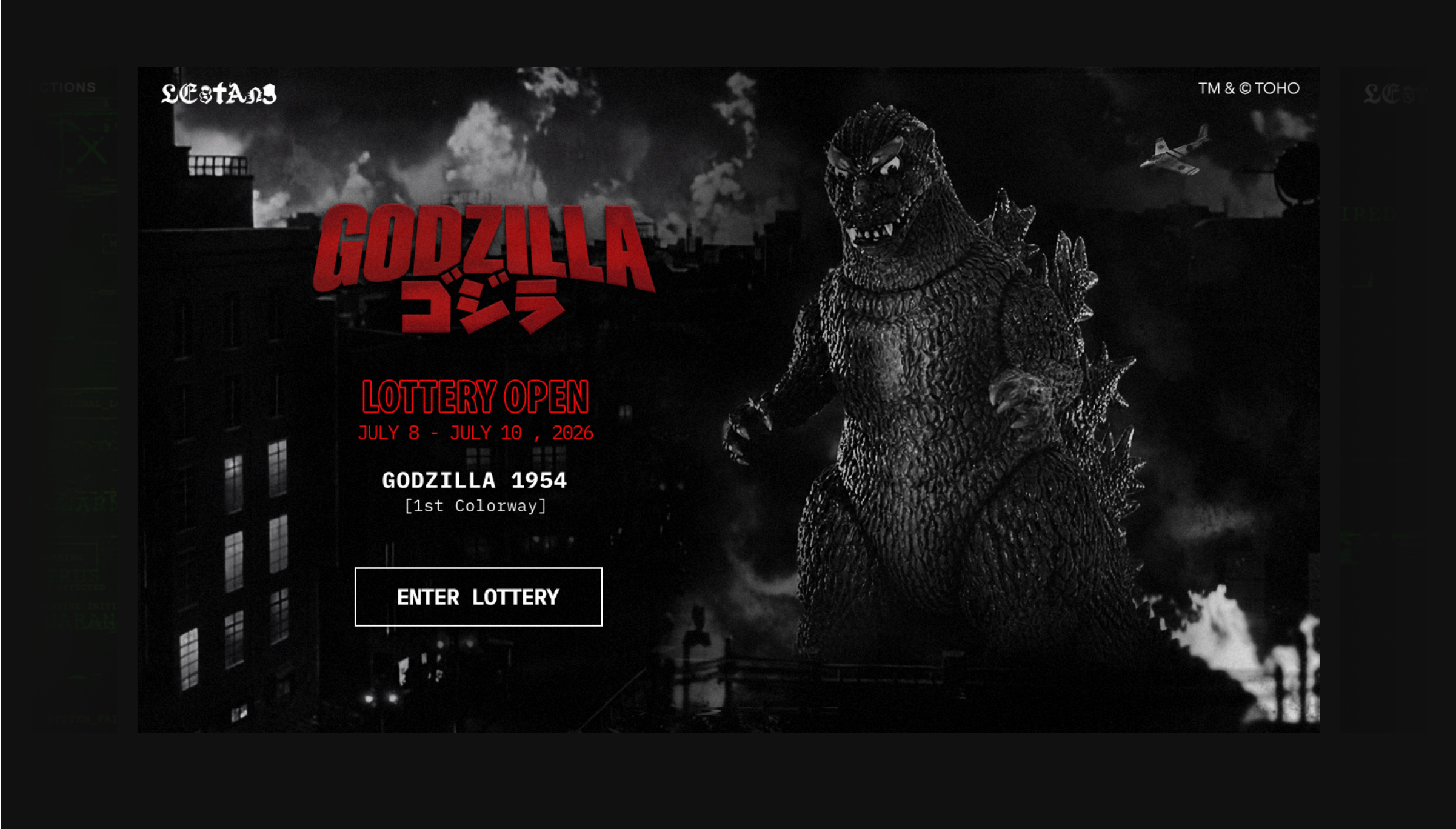 LESTANG Godzilla lottery